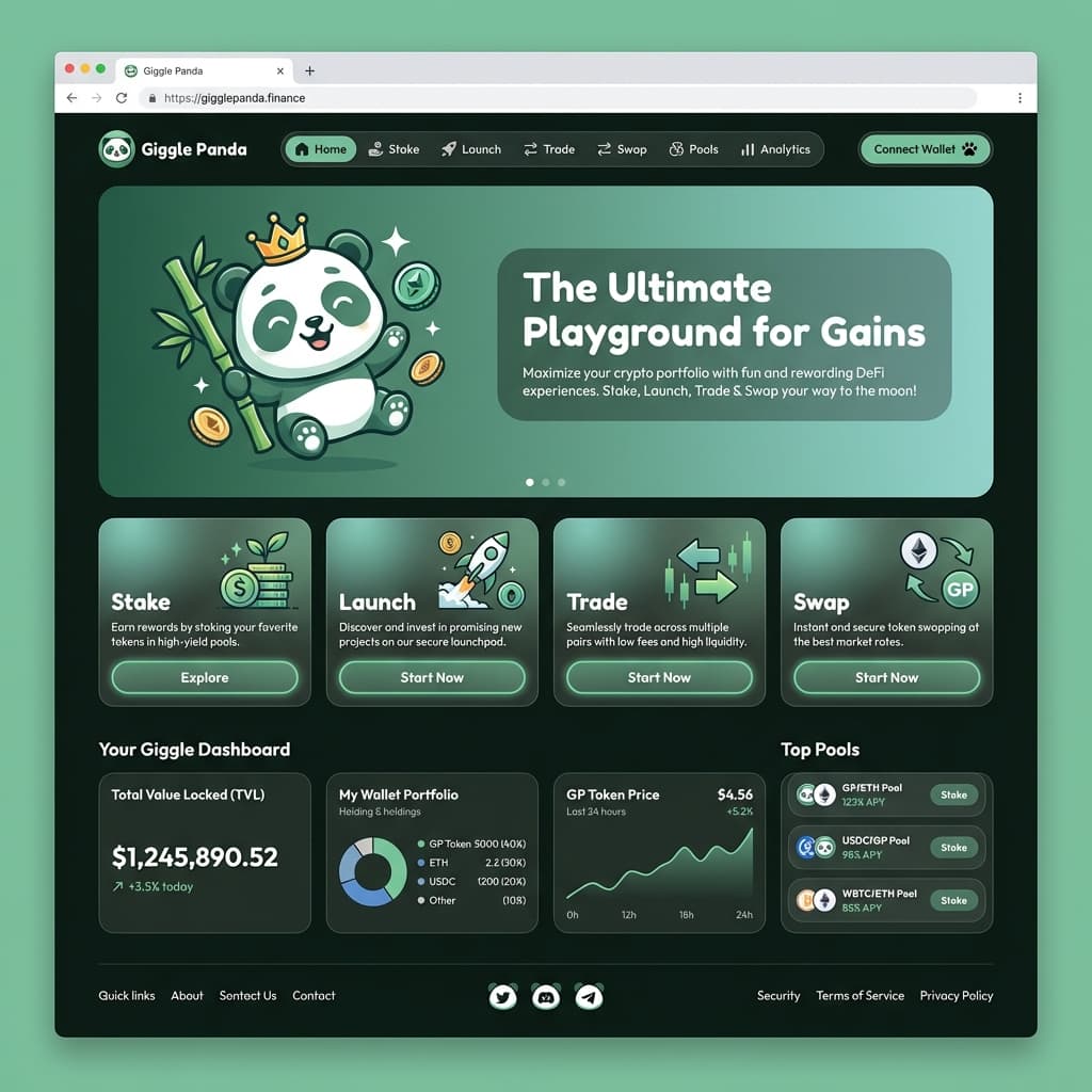 Giggle Panda screenshot
